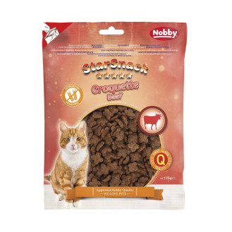 Nobby StarSnack Cat Grain Free Croquette Beef Беззерновые лакомства для кошек Крокеты с Говядиной
