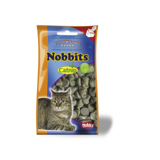 Nobby StarSnack Cat Nobbits Catnip Лакомства для ухода за шерстью кошек Дропсы с Кошачьей Мятой