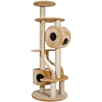 Nobby Yuma Высокая когтеточка-игровой комплекс с домиками и лазалками для кошек (Beige)