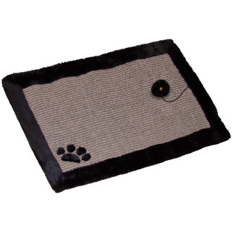 Nobby Scratching Когтеточка-коврик с игрушкой для кошек (Black S)