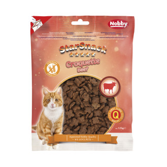 Nobby StarSnack Cat Grain Free Croquette Beef Беззернові ласощі для кішок Крокети з Яловичиною