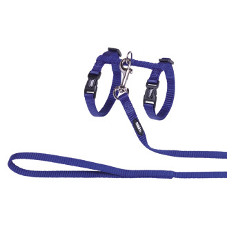 Nobby Cat Harness Souprava Анатомическая шлея с поводком для котов (Blue)