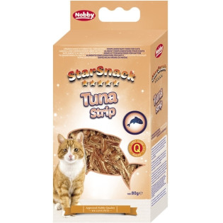 Nobby StarSnack Cat Tuna Strip Натуральні ласощі для кішок Смужки В'яленого Тунця