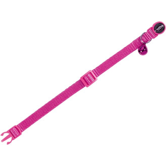 Nobby Cat Collar Tad Нейлоновый ошейник для кошек с колокольчиком Классик (Pink)