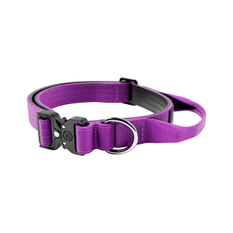 BullyBillows Combat Collar Handle 2.5 cm Профессиональный тактический ошейник для щенков и маленьких собак