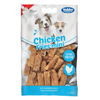 Nobby StarSnack Classic Extra Protein Chicken Fries Mini Натуральні протеїнові ласощі для собак Куряче Фрі