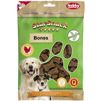 Nobby StarSnack Gluten Free Bones Безгютенові ласощі без цукру для собак Курячі кісточки