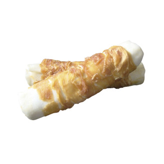 Nobby StarSnack Dental BBQ Wrapped Chicken Лакомства для чистки зубов собак Жевательная Палочка с Куриным мясом (235 г 15 см)