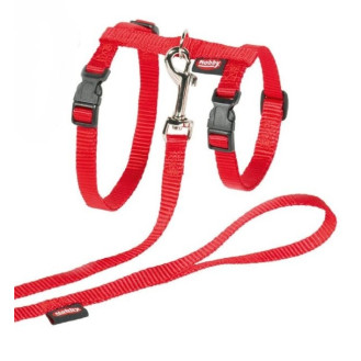 Nobby Big Cat Harness Set Анатомическая шлея-восьмерка с поводком для больших котов