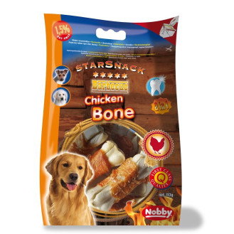 Nobby StarSnack Dental BBQ Chicken Bone Жувальні ласощі для чищення зубів собак Кісточка з Куркою