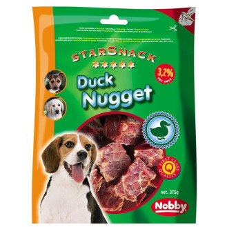 Nobby StarSnack Duck Nugget Натуральні ласощі для собак Нагетси з в'яленої Качки