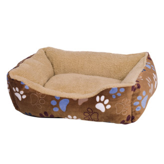Nobby Lissi Bed Антискользящий лежак с бортиками для собак и котов (Brown XS)