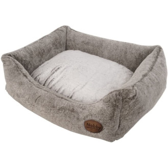 Nobby Cuddly Bed Антискользящий плюшевый лежак с бортиками и съемным чехлом для собак Cuddly (Brown M)