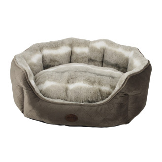 Nobby Nenga Oval Хутряна овальна лежанка із бортиками для собак