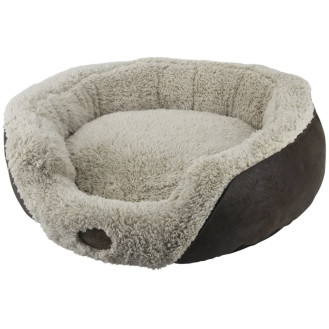 Nobby Sota Меховая лежанка-софа с бортиками для собак и котов