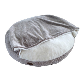 Nobby Cuddly Pillow Антискользящая лежанка-подушка с теплым одеялом для собак (Brown XL)