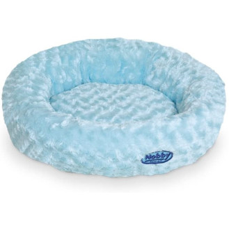 Nobby Arusha Donut Антискользящий плюшевый лежак Пончик для собак и котов  (SkyBlue XS)