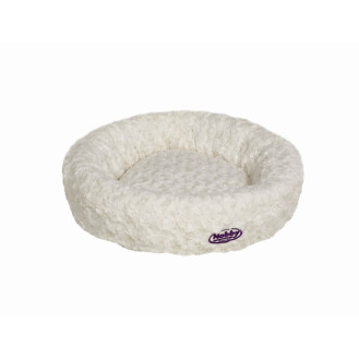 Nobby Arusha Donut Антискользящий плюшевый лежак Пончик для собак и котов  (Creme XS)