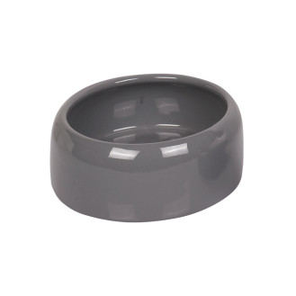 Nobby Classic Керамическая миска с закругленными бортиками для собак (Grey 500 мл)