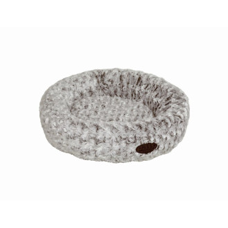 Nobby Arusha Donut Антискользящий плюшевый лежак Пончик для собак и котов  (Brown XS)