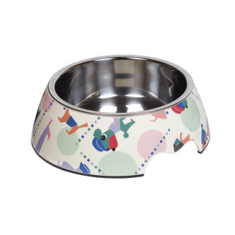 Nobby Doggy Антискользящая меламиновая миска для собак Песики (700 мл)