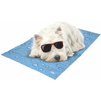 Nobby Cooling Mat Bubble Blue Охлаждающий коврик для собак и кошек Голубые капли