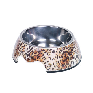 Nobby Nobly Антискользящая меламиновая миска для собак Колор (Leo-Brown 160 мл)