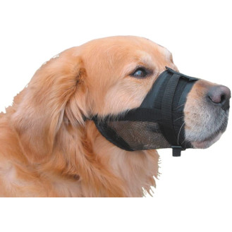 Nobby Adjustable Muzzle Black Ветеринарний нейлоновий намордник для собак