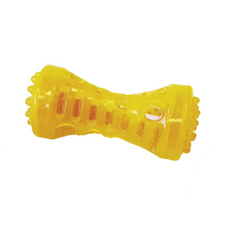 Nobby Cooling Toy Chew Охлаждающая игрушка для собак Жевательная Кость (Yellow 12,5 см)