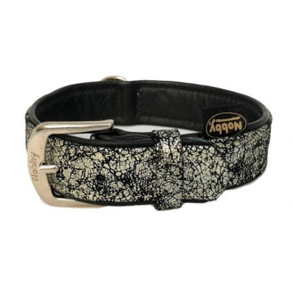 Nobby Leather Exclusive Gold Collar Шкіряний ексклюзивний нашийник для собак Золото