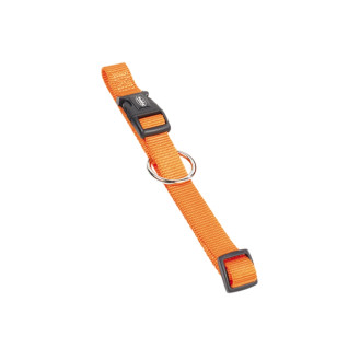 Nobby Classic Collar Нейлоновый ошейник для собак с фастексом и плавной регулировкой (Orange XXS)