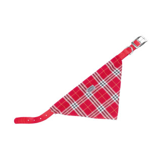 Nobby Bandana Scotland Collar Нейлоновый ошейник-бандана для собак Шотландия (Red XS-S)