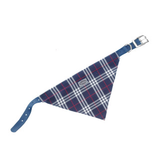 Nobby Bandana Scotland Collar Нейлоновый ошейник-бандана для собак Шотландия (Blue S-M)