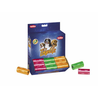 Nobby Poop Bag TidyUp Bone Color Кольорові пакети для прибирання за собакою з малюнком кістки