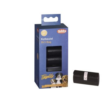 Nobby Poop Bag TidyUp Black Черные пакеты для уборки за собакой (10 рул)