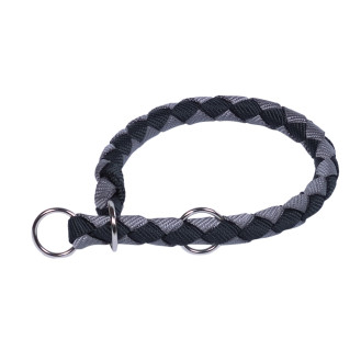 Nobby Corda Martingale Collar Паракордовый ошейник-мартингейл для активных собак (Black/Grey L)