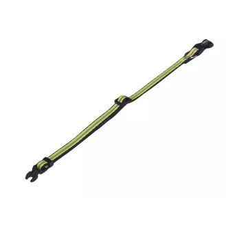 Nobby Mini Reflect Collar Светоотражающий ошейник для щенков и маленьких собак с фастексом (Lime XXS)