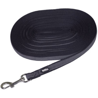 Nobby Anti - Slip Training Leash Прорезиненый буксировочный поводок с ручкой на мягкой подкладке для собак (Black 10 m)