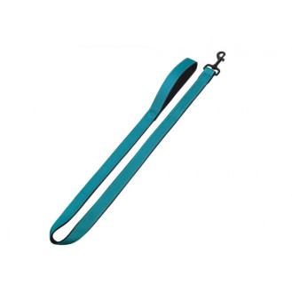 Nobby Classic Reflect Soft Leash Светоотражающий поводок с мягкой подкладкой для собак (Turquoise XS)