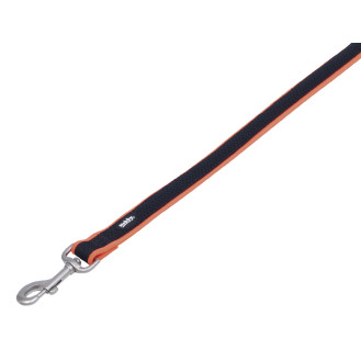 Nobby Mesh Preno Leash Усиленный поводок со спецподкладкой для собак с чувствительной кожей (Orange XS-S)