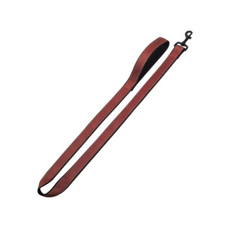 Nobby Classic Reflect Soft Leash Светоотражающий поводок с мягкой подкладкой для собак (Terracotta XS)