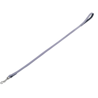 Nobby Velours Leash Замшевый изысканный поводок для маленьких и средних собак (Grey S-M)