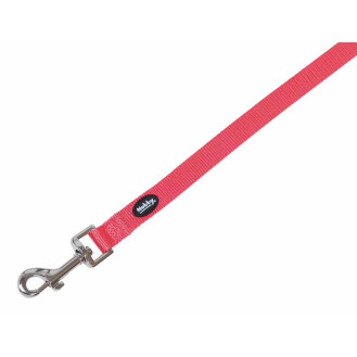 Nobby Classic Leash Нейлоновый прочный поводок с классическим карабином для собак (Coral XS)