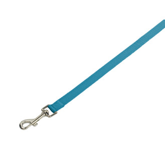 Nobby Classic Leash Нейлоновый прочный поводок с классическим карабином для собак (LBlue S)