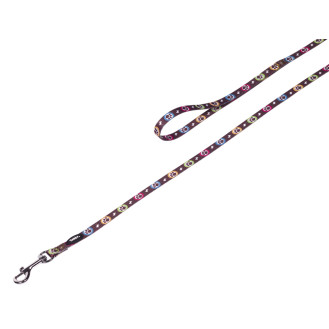 Nobby Paw Leash Мягкий поводок с классическим карабином для щенков и маленьких собак (XS)
