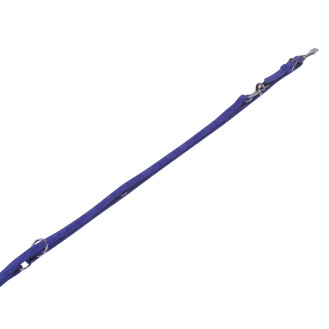 Nobby Velours 3 in 1 Leash Замшевый изысканный поводок-перестёжка для маленьких и средних собак (Violet S-M)