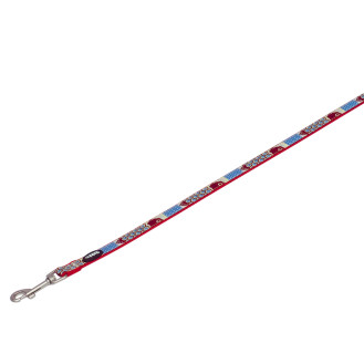 Nobby Style Leash Нейлоновый классический поводок с узором для собак (Red XS-S)