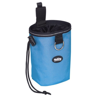 Nobby Rio Поясная сумка-мешочек для лакомств собак со светоотражающими полосами (LBlue)