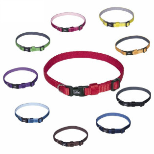 Nobby Classic Preno Mini Collar Нейлоновий нашийник для цуценят та маленьких собак з хутрозахисною підкладкою