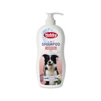 Nobby Shampoo 2 in 1 Увлажняющий шампунь-кондиционер для собак с сухой кожей и ломкой шерстью (1 л)